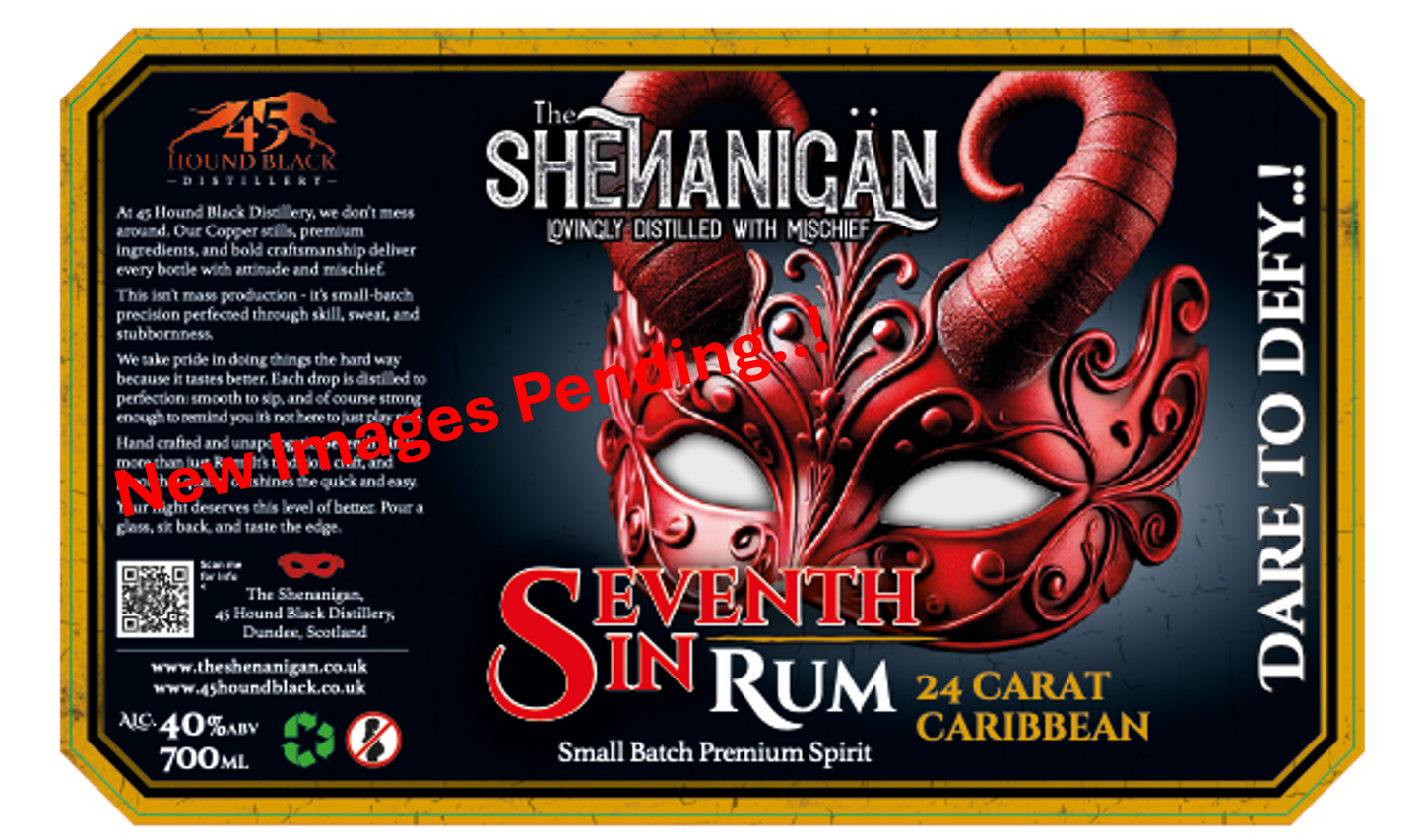 Shenanigan SeventhSin 24 Carat Caribbean Rum